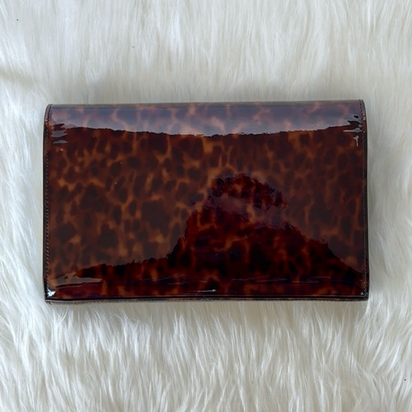 Yves Saint Laurent Patent Leather Tortoise Kate Chain Bag - Picture 2 of 5